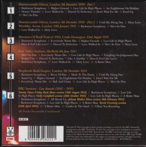 Thunder Live At The BBC [1990 - 1995] UK CD Album Box Set
